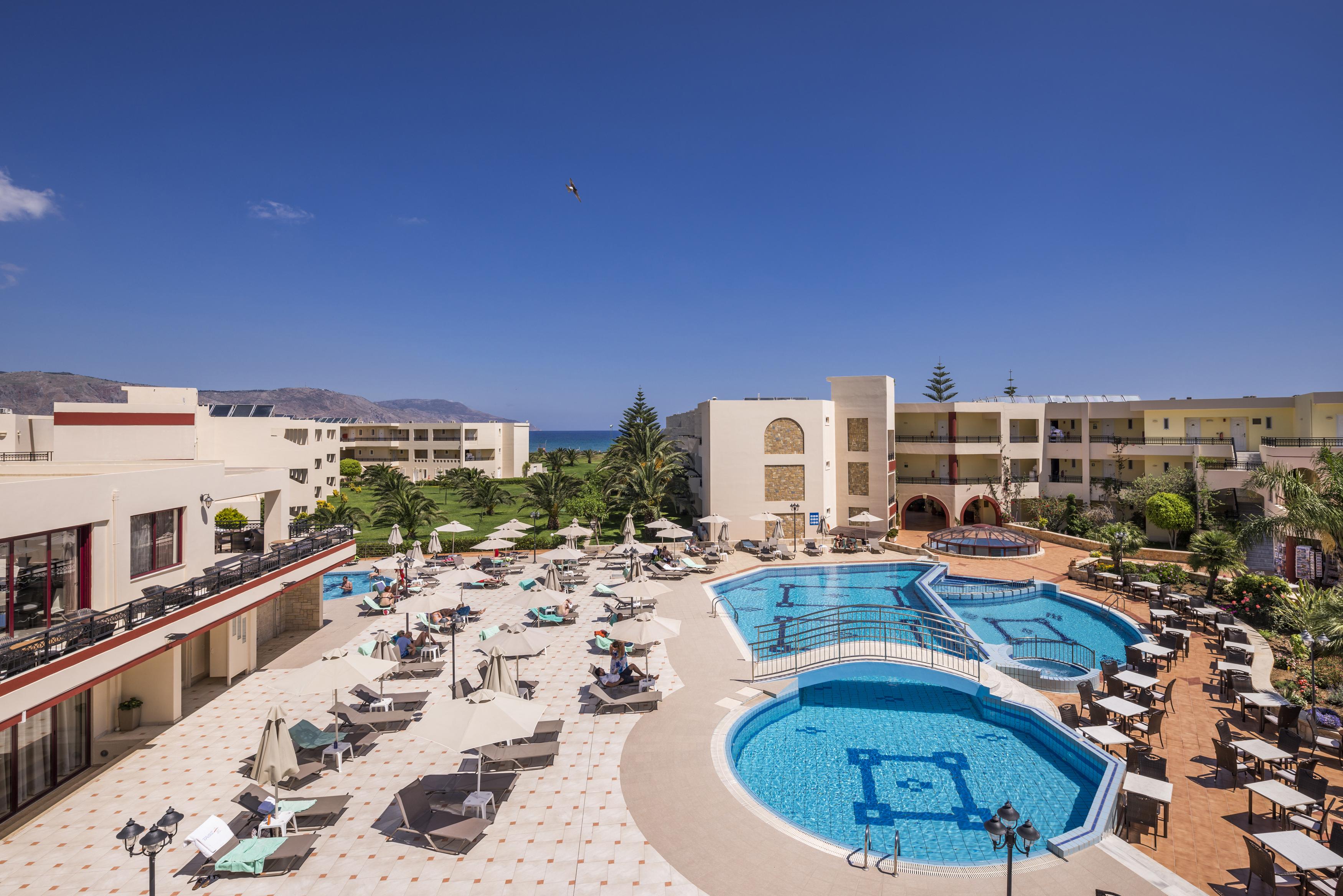 Paralia Kourna Vantaris Palace מראה חיצוני תמונה