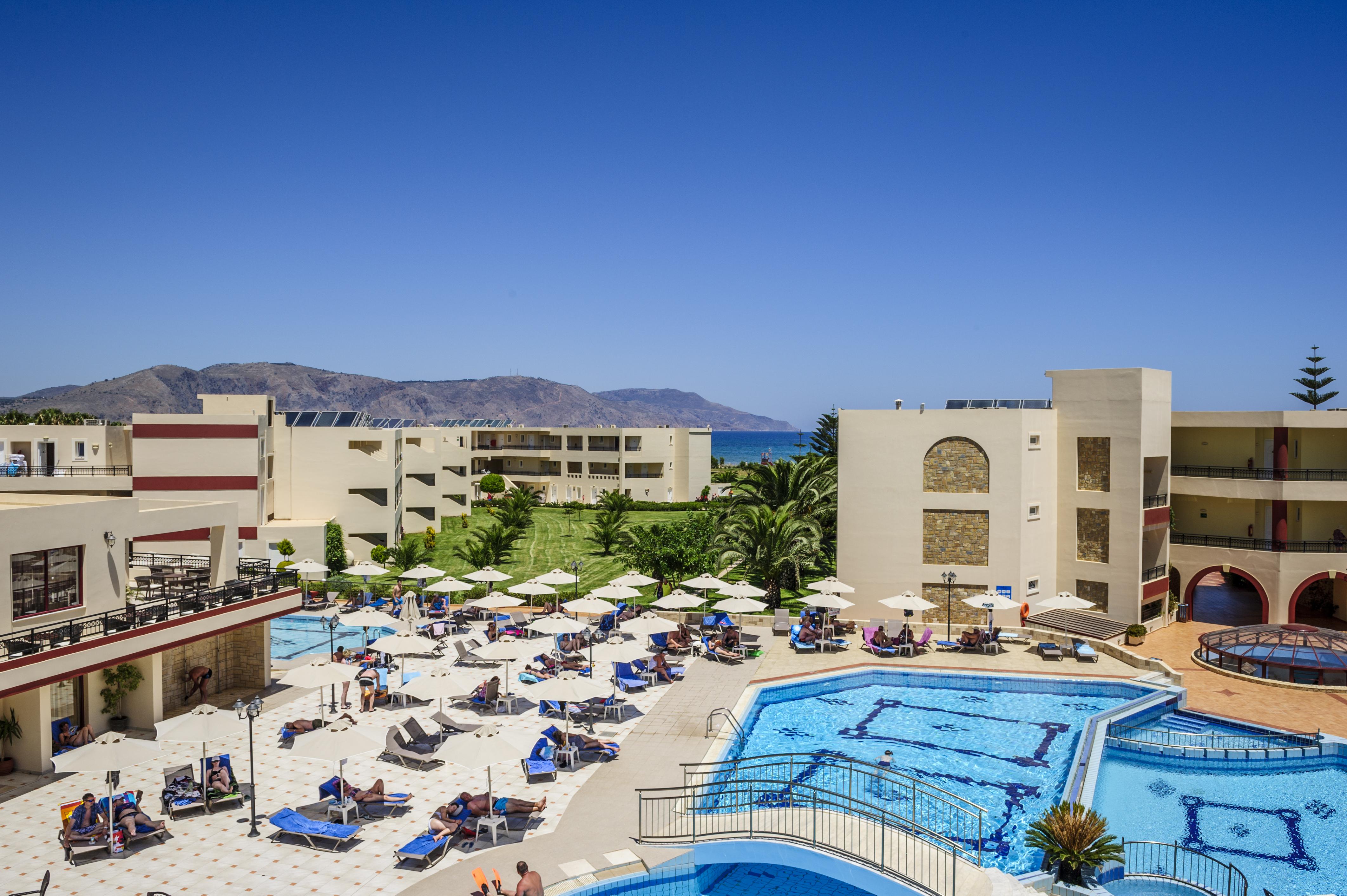 Paralia Kourna Vantaris Palace מראה חיצוני תמונה