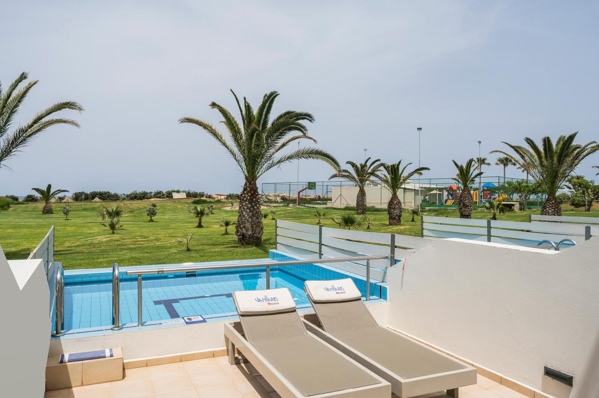 Paralia Kourna Vantaris Palace מראה חיצוני תמונה