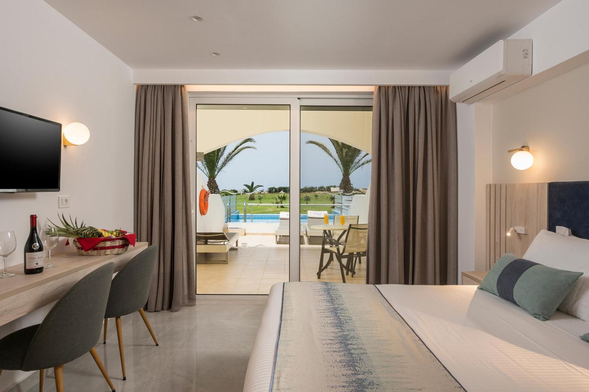 Paralia Kourna Vantaris Palace מראה חיצוני תמונה