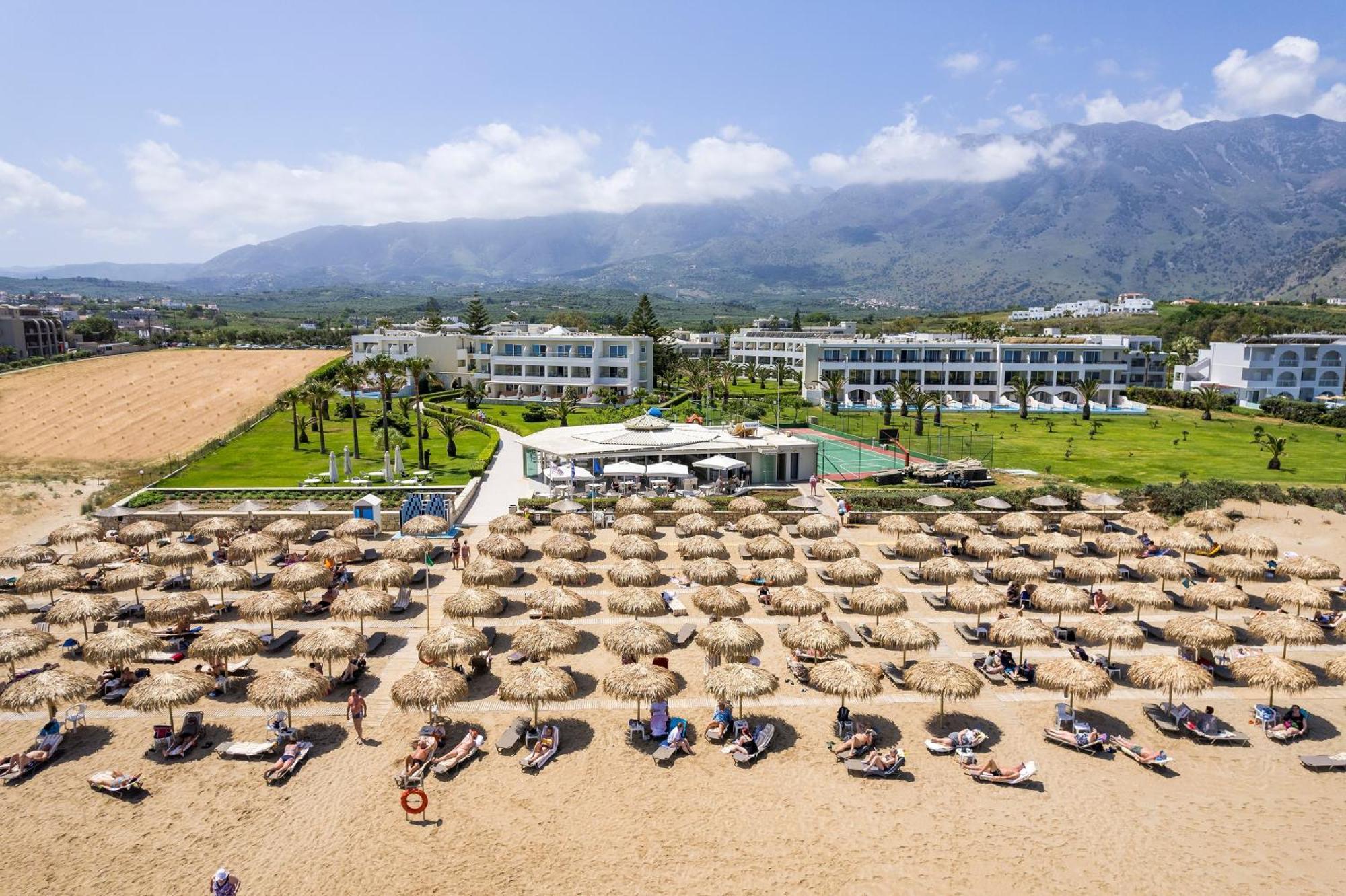 Paralia Kourna Vantaris Palace מראה חיצוני תמונה