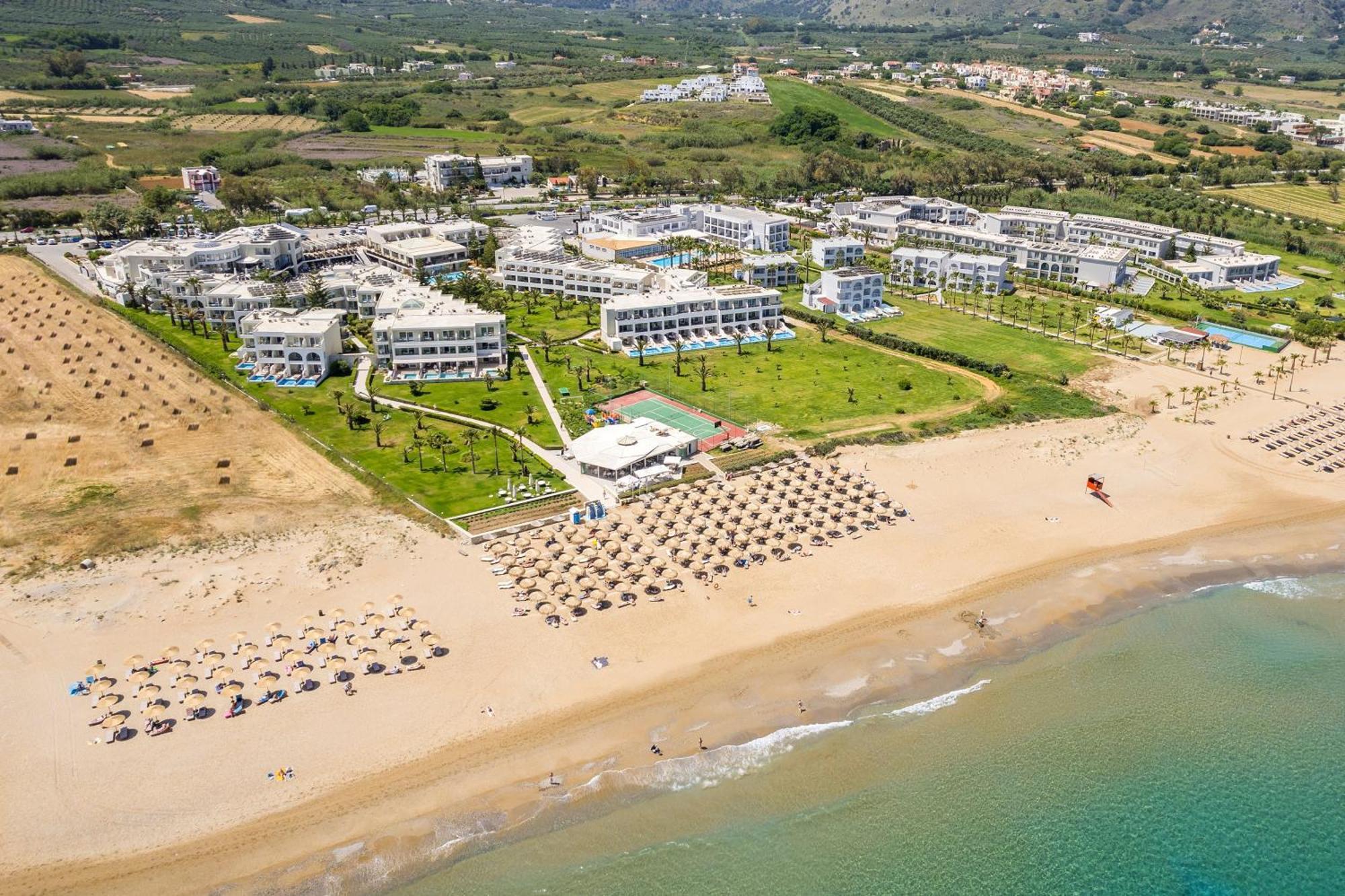 Paralia Kourna Vantaris Palace מראה חיצוני תמונה