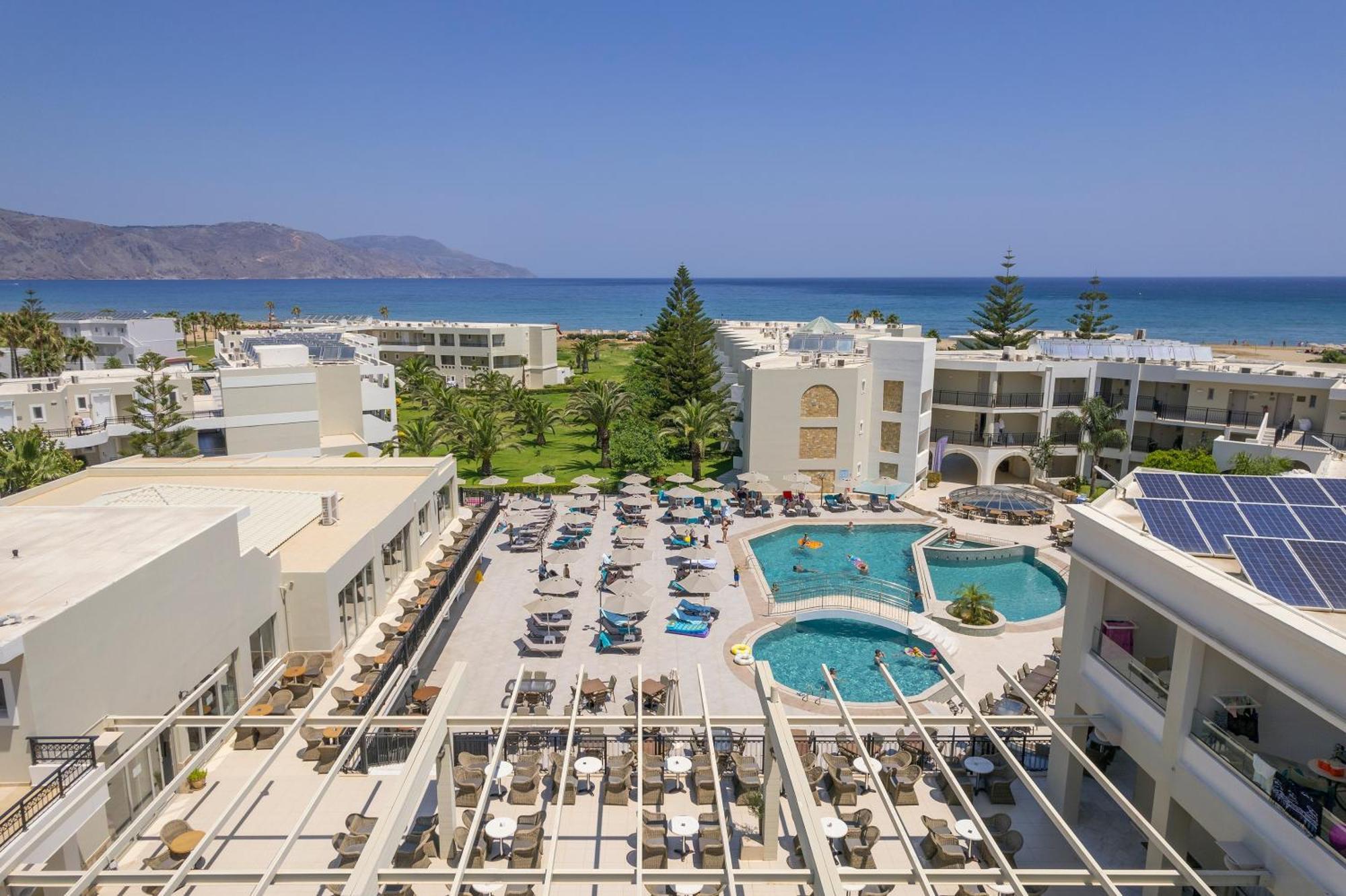 Paralia Kourna Vantaris Palace מראה חיצוני תמונה